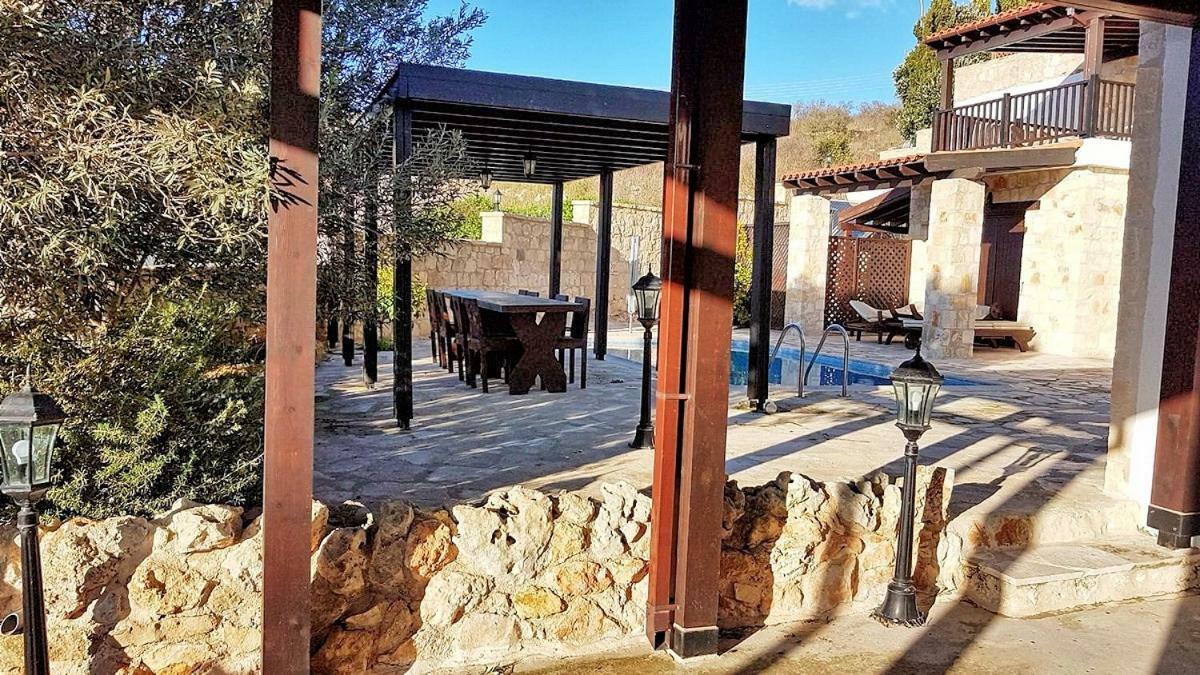 Magnificent Villa In Akamas Peninsula Paphos Exterior foto
