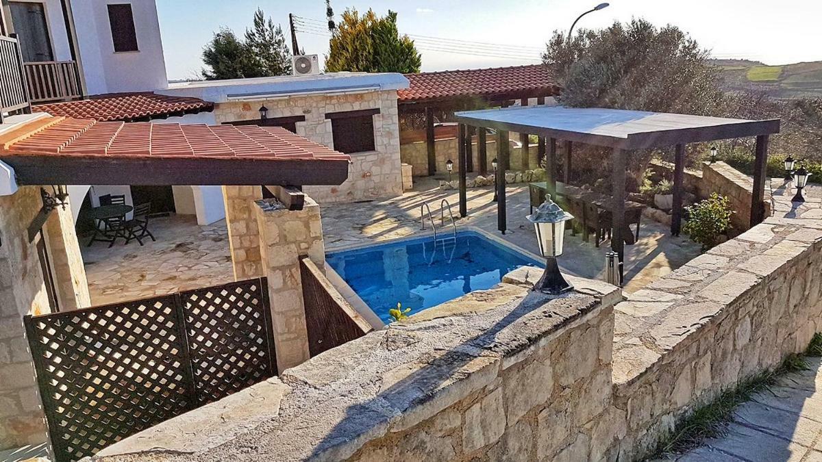 Magnificent Villa In Akamas Peninsula Paphos Exterior foto